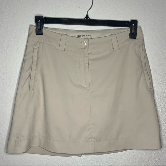 Nike Golf Beige Dri-FIT Skort – Size 6 - Picture 1 of 6